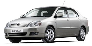 Toyota Corolla 2002-2007 Sedan TPE Boot Liner